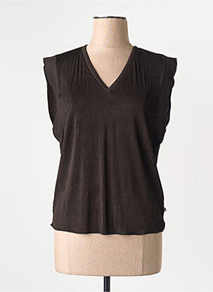 Tricou negru LE TEMPS DES CERISES femeie