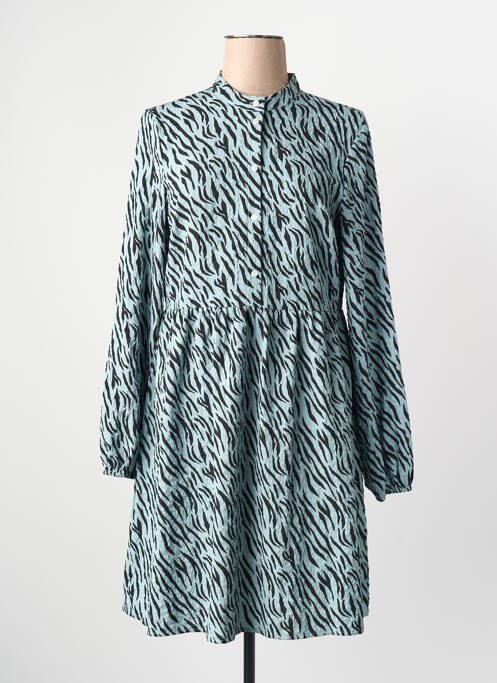 Rochie lungă mâneci lungi albastru VILA femme