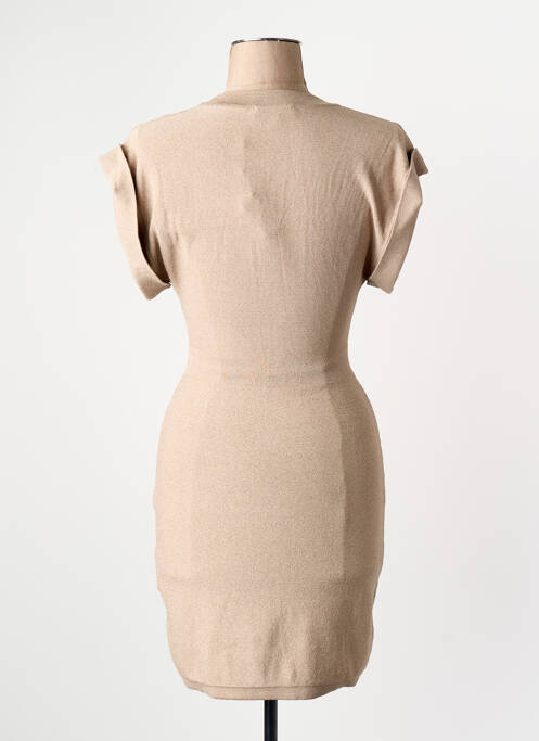 Rochie scurtă bej MORGAN femme
