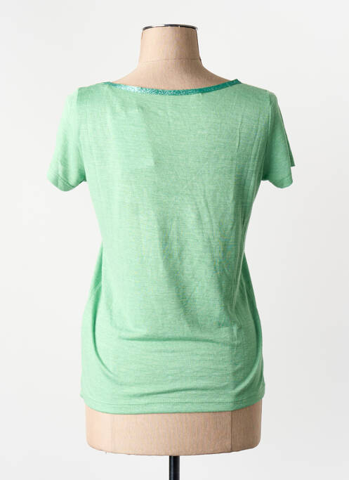 Tricou verde LES P'TITES BOMBES femme