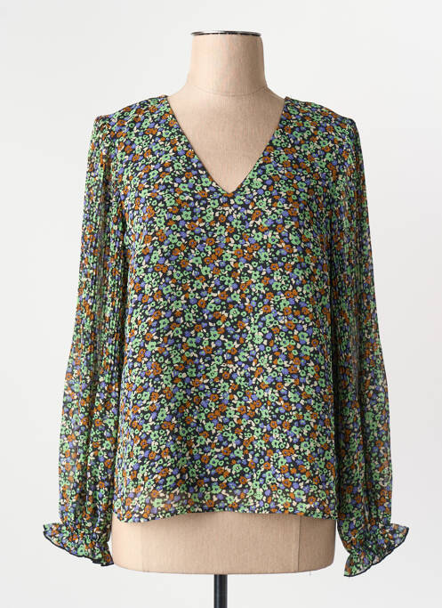 Cămașă mâneci lungi mâneci lungi verde VERO MODA femme