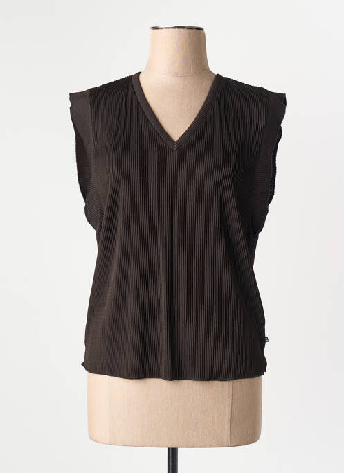 Tricou negru LE TEMPS DES CERISES femme