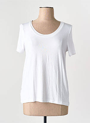 Tricou alb MANGO femeie