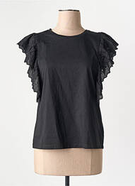 Tricou negru MOLLY BRACKEN femme