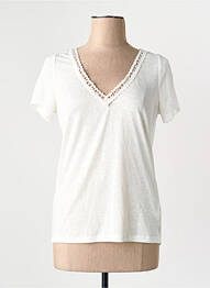 Tricou alb LES P'TITES BOMBES femeie