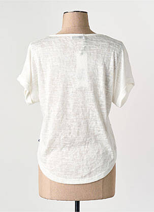 Tricou alb LE TEMPS DES CERISES femeie