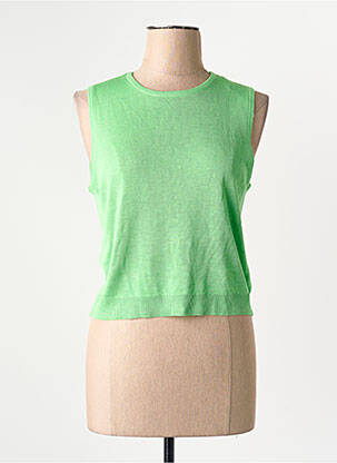 Tricou croială dreaptă verde ONLY femeie