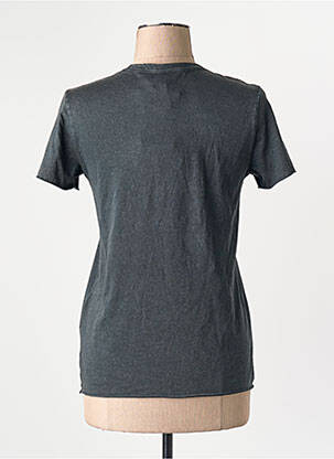 Tricou guler rotund mâneci scurte negru ONLY femeie