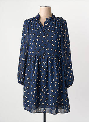 Rochie lungă albastru MANGO femeie