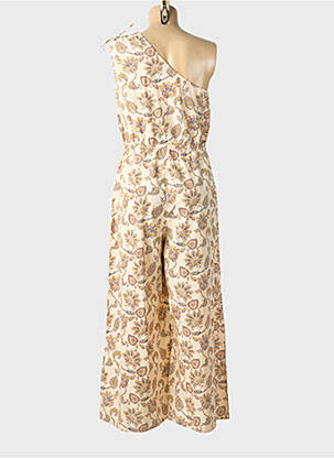 Salopetă-pantalon bej MANGO femeie