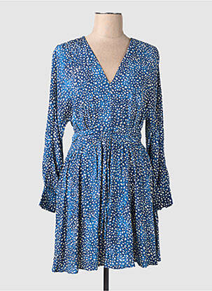 Rochie midi albastru MANGO femeie