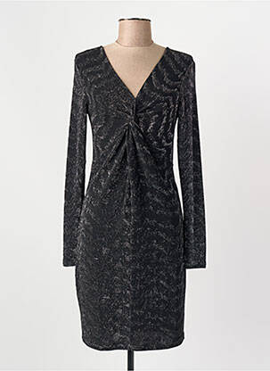 Rochie midi mâneci lungi mâneci lungi negru VERO MODA femeie