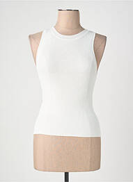 Maiou alb MANGO femme