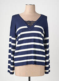 Pulover albastru NAF NAF femme