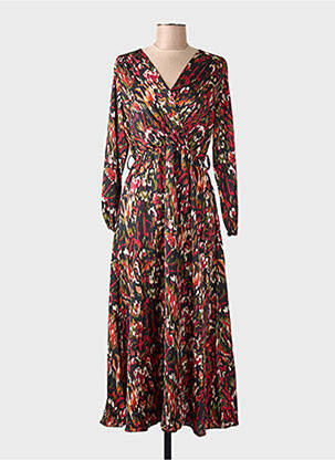 Rochie lungă negru JS MILLENIUM femeie