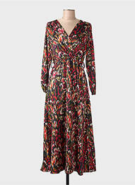 Rochie lungă negru JS MILLENIUM femeie