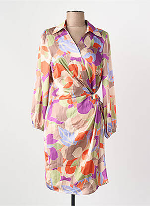 Rochie midi portocalie AMELIE & AMELIE femeie