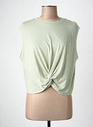 Maiou croială dreaptă verde VERO MODA femme