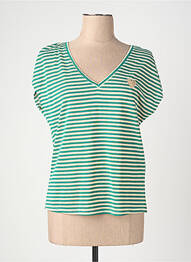 Tricou croială dreaptă verde VERO MODA femme