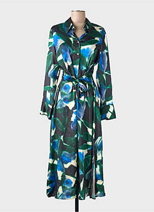 Rochie lungă verde MANGO femeie