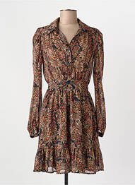 Rochie scurtă maro MORGAN femme