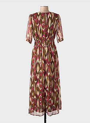 Rochie scurtă maro ONLY femeie