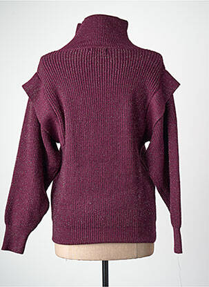 Pulover cu guler înalt violet MOLLY BRACKEN femeie
