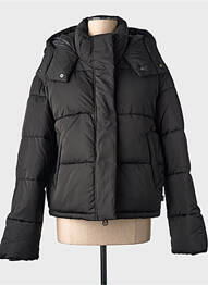 Geacă matlasată negru MANGO femme