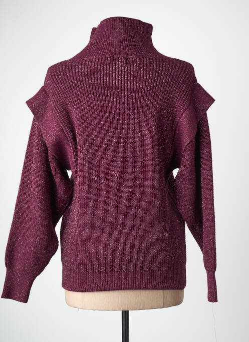 Pulover cu guler înalt violet MOLLY BRACKEN femme