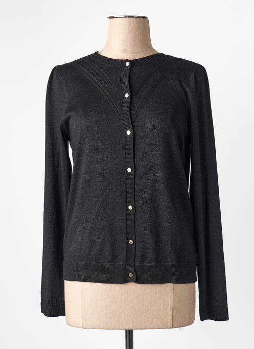 Vestă cu mâneci lungi negru NAF NAF femme