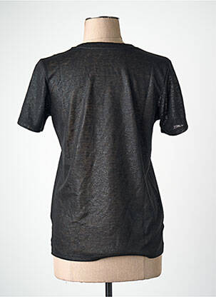 Tricou guler în v negru ONLY femeie