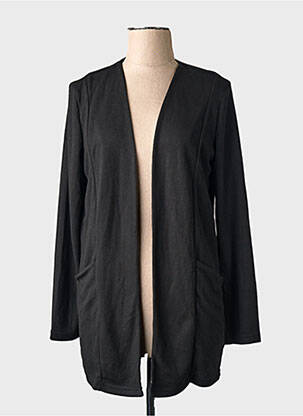 Vestă cu mâneci lungi negru ZABAIONE femme