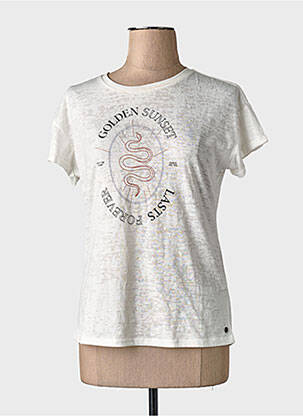 Tricou alb GARCIA femeie