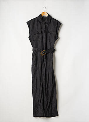 Salopetă-pantalon negru MANGO femeie