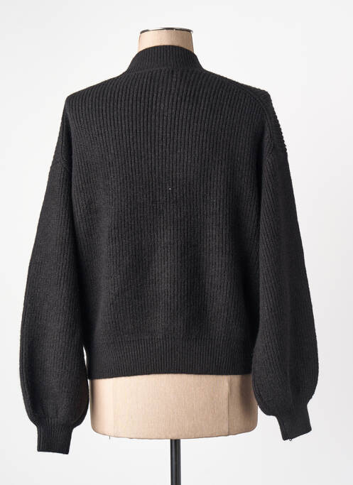 Pulover cu guler înalt negru ONLY femme