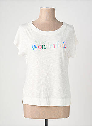 Tricou alb S.OLIVER femeie