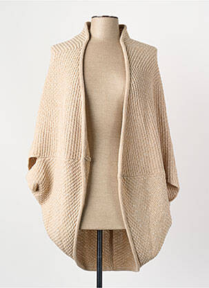 Poncho bej OPUS femeie