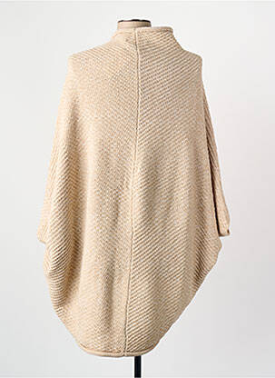 Poncho bej OPUS femeie