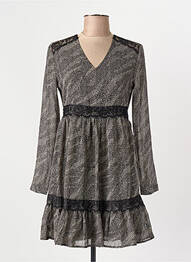 Rochie midi gri LE TEMPS DES CERISES femme