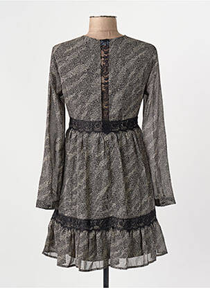 Rochie midi gri LE TEMPS DES CERISES femeie