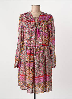 Rochie lungă roz MOLLY BRACKEN femeie