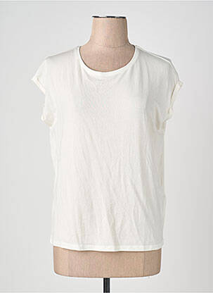Tricou croială dreaptă alb VERO MODA femeie