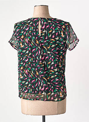 Tricou guler rotund verde ONLY femeie