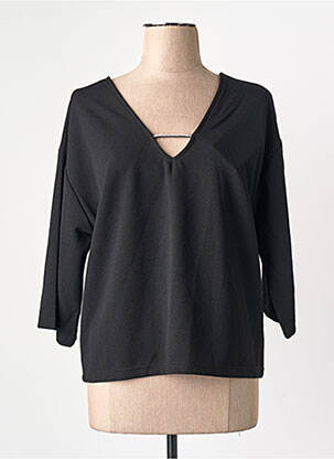 Bluză mâneci 3/4 mâneci 3/4 negru VERO MODA femeie
