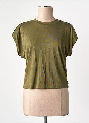 Tricou verde MANGO femeie