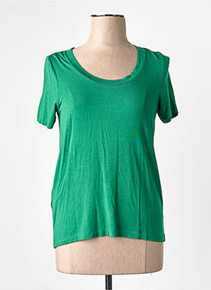 Tricou verde MANGO femeie