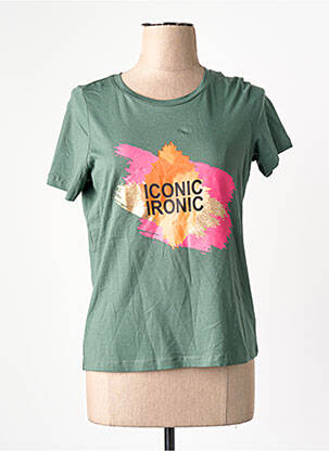 Tricou mâneci scurte mâneci scurte verde VERO MODA femme