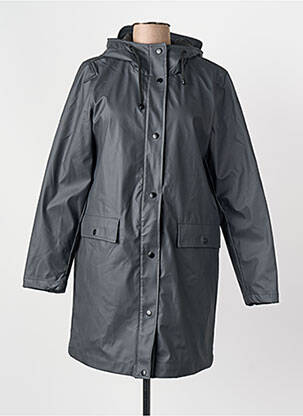 Impermeabil glugă gri închis VERO MODA femeie