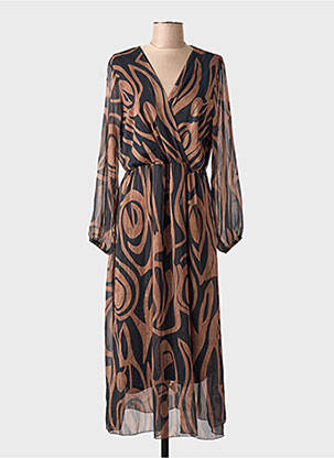 Rochie lungă negru ZABAIONE femeie