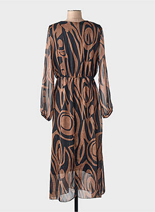 Rochie lungă negru ZABAIONE femeie